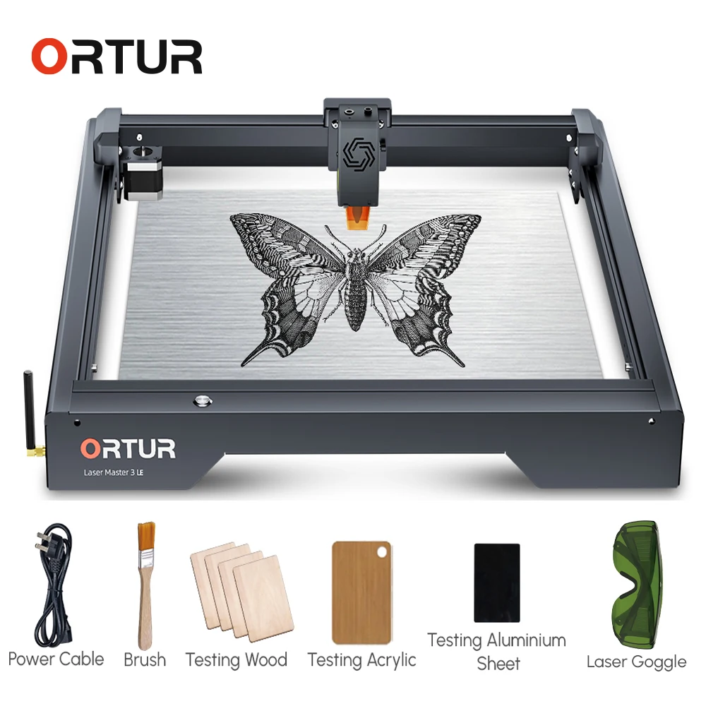 Woodworking App - Ortur-レーザー彫刻機とカッター,CNCデスクトップ印刷機,木材切断,1分あたり15000mm,wifi,アプリ