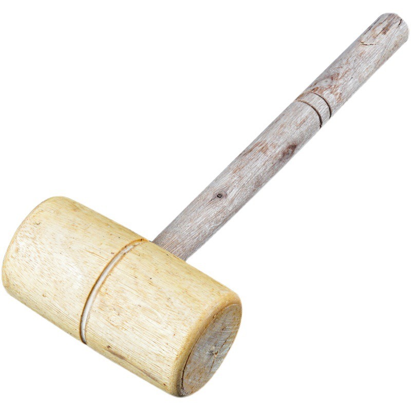 Wooden Mallet Carving - 木製ハンドル付きマレット、木工用無垢材彫刻マレット