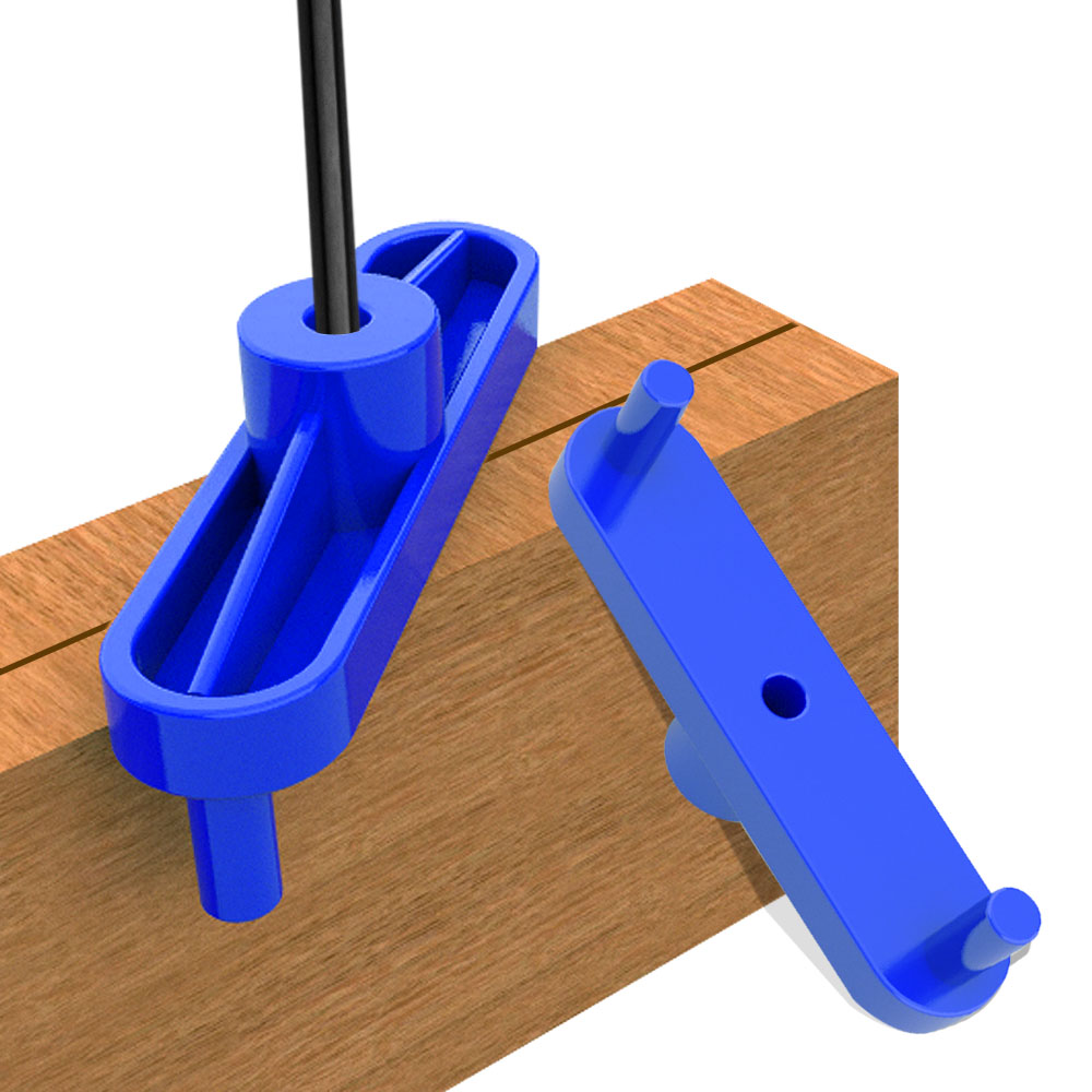 Woodworking Classes - 木工用センターファインダーセンター転写およびオフセット測定およびマーキングツール
