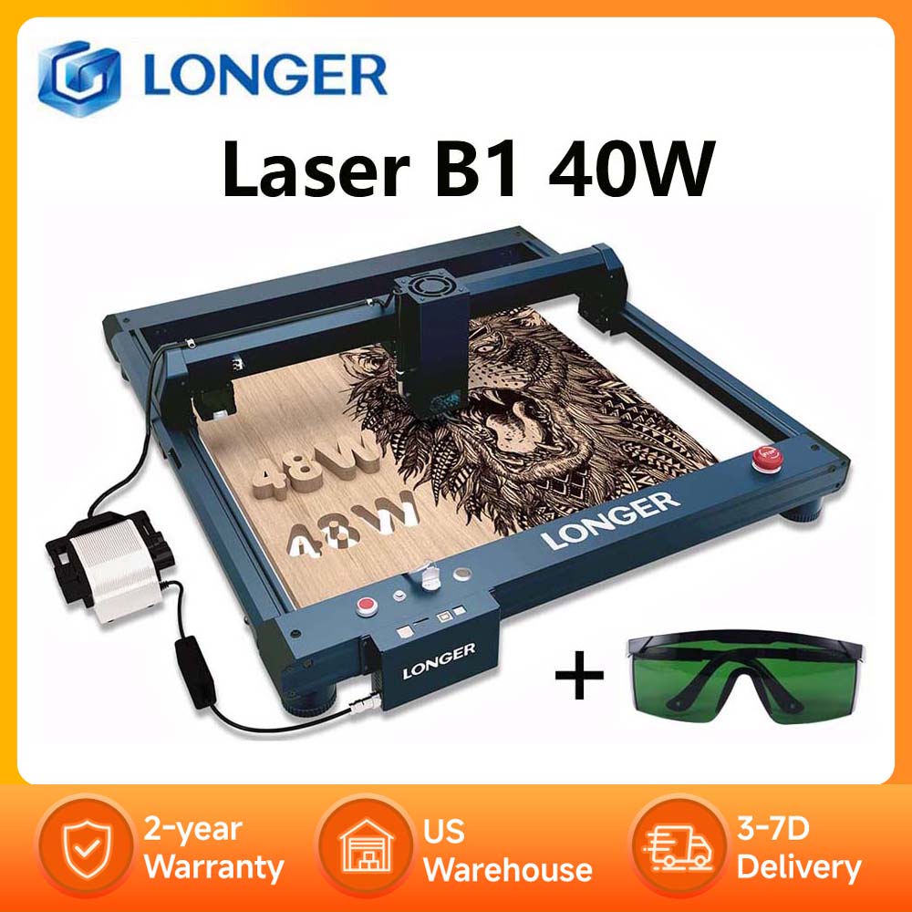 Woodworking App - LONGER レーザー B1 40W 彫刻機 カッター
