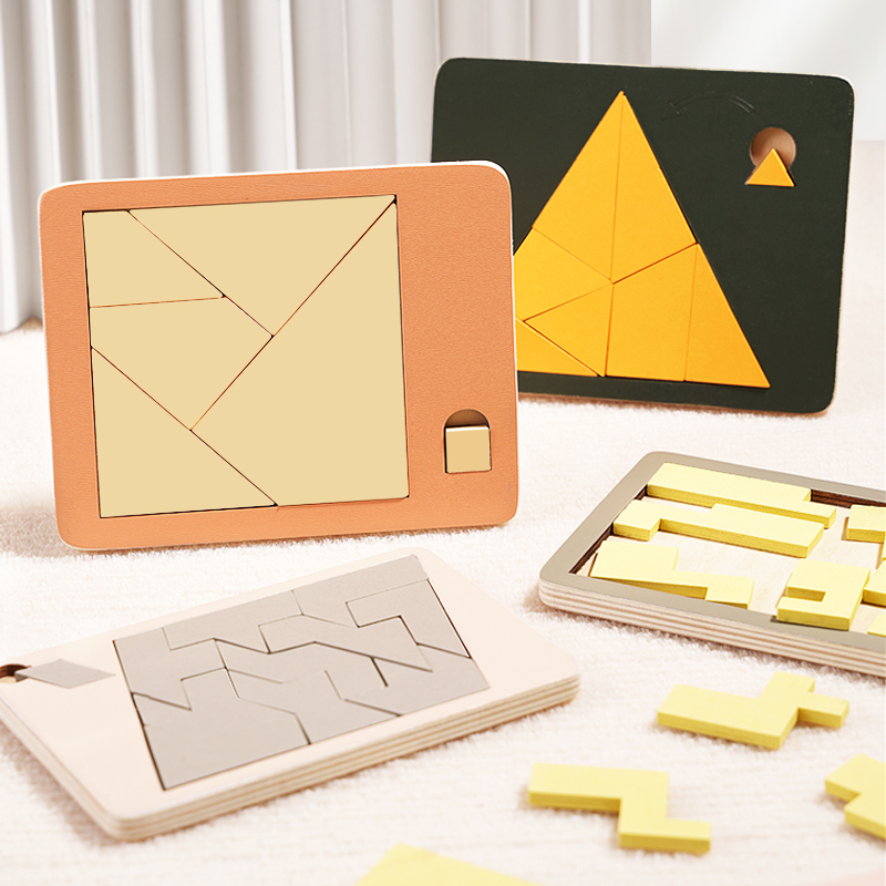 Woodworking Game - 木製幾何学パズル チャレンジ不可能な脳燃焼減圧 IQ マインド頭の体操 ジグソーパズル 大人