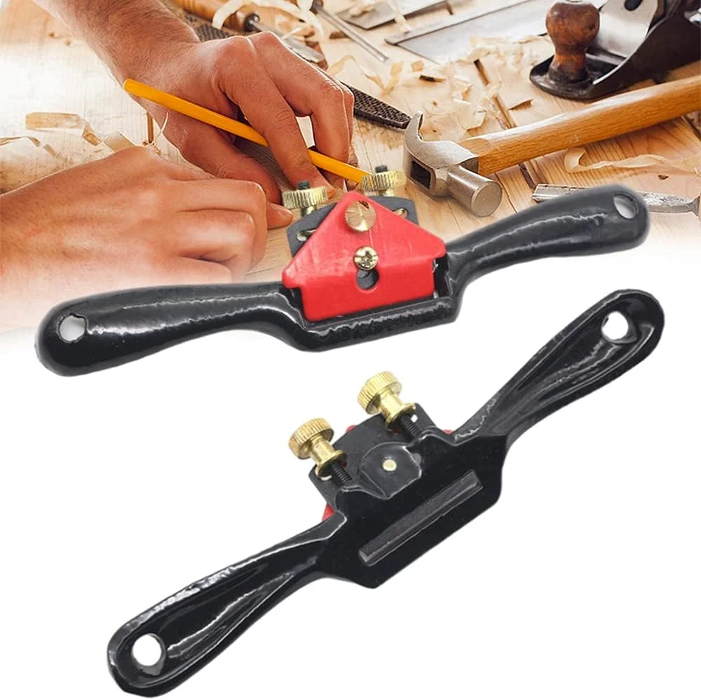 Woodworking Shops - 木工かんな調整可能なスポークシェーブ木工かんなトリミングツールハンドカッティングエッジチゼル大工マニュアルアクセサリー