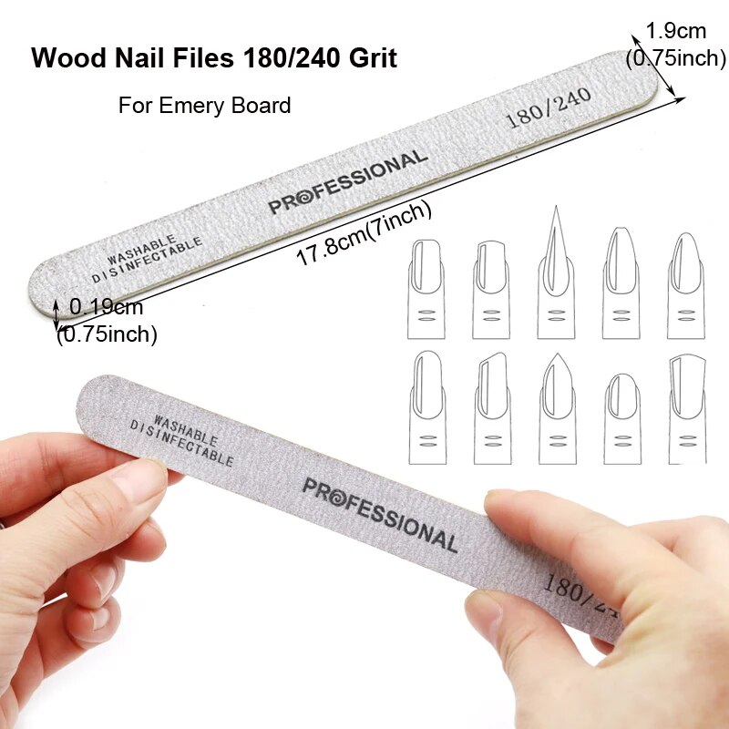 100個木製ネイルファイルプロ用サンディングバッファーファイ - Woodworking File のレビューと価格
