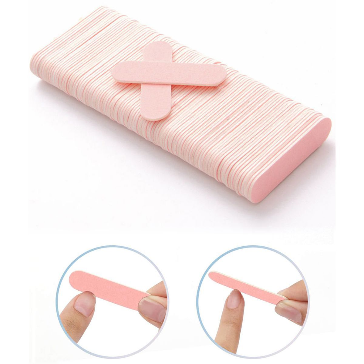 15～1000個入り ピンクネイルファイル 両面エメリーボー - Woodworking File のレビューと価格