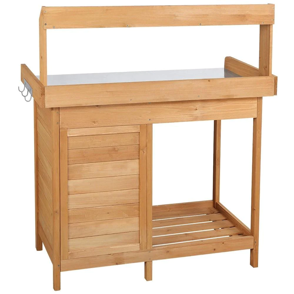 屋外家具用の屋外家庭用無垢材の作業台 - Woodworking Workbench のレビューと価格