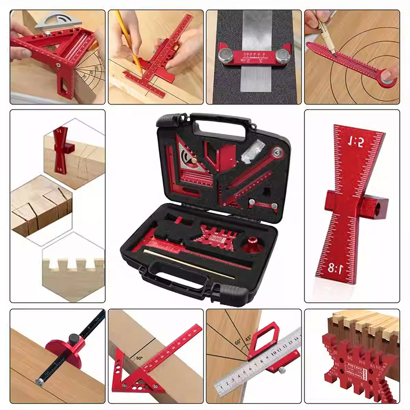 木工測定ツールキット 収納ボックス付き 木工プロジェクト計画 - Woodworking Free Plans のレビューと価格