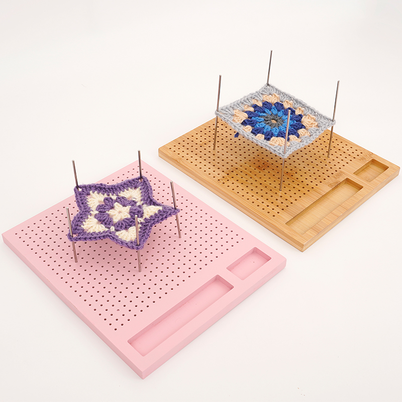 ステンレスピン付きかぎ針編みブロッキングボード、かぎ針編みプ - Woodworking Art のレビューと価格