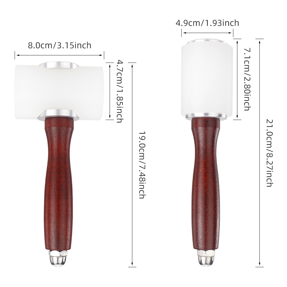 革細工用DIYカービングハンマー、革細工用マレット、革細工、 - Wooden Mallet Carving のレビューと価格