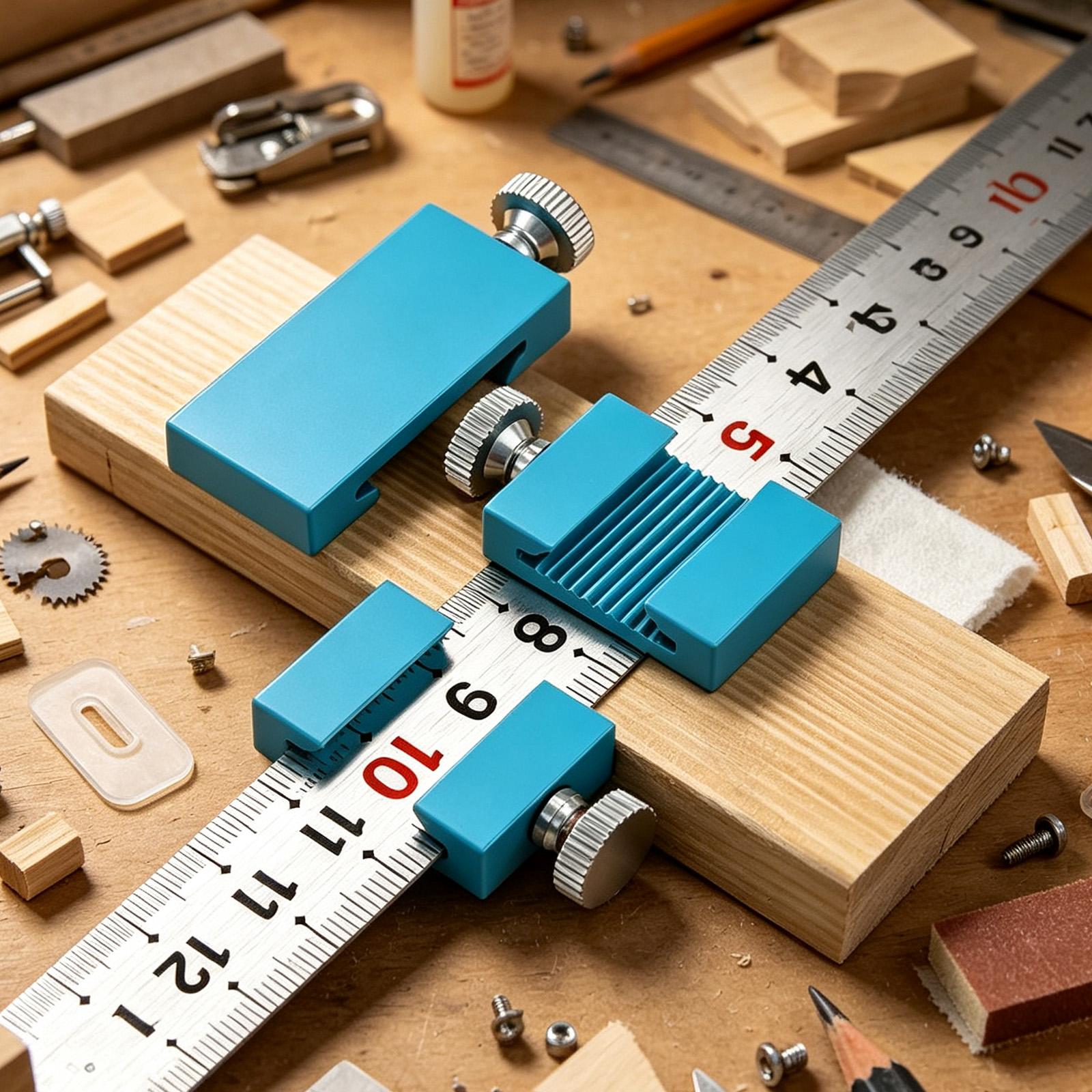 木工定規ストップ大工定規位置決めスクライビングブロック木工ス - Woodworking Workshop のレビューと価格