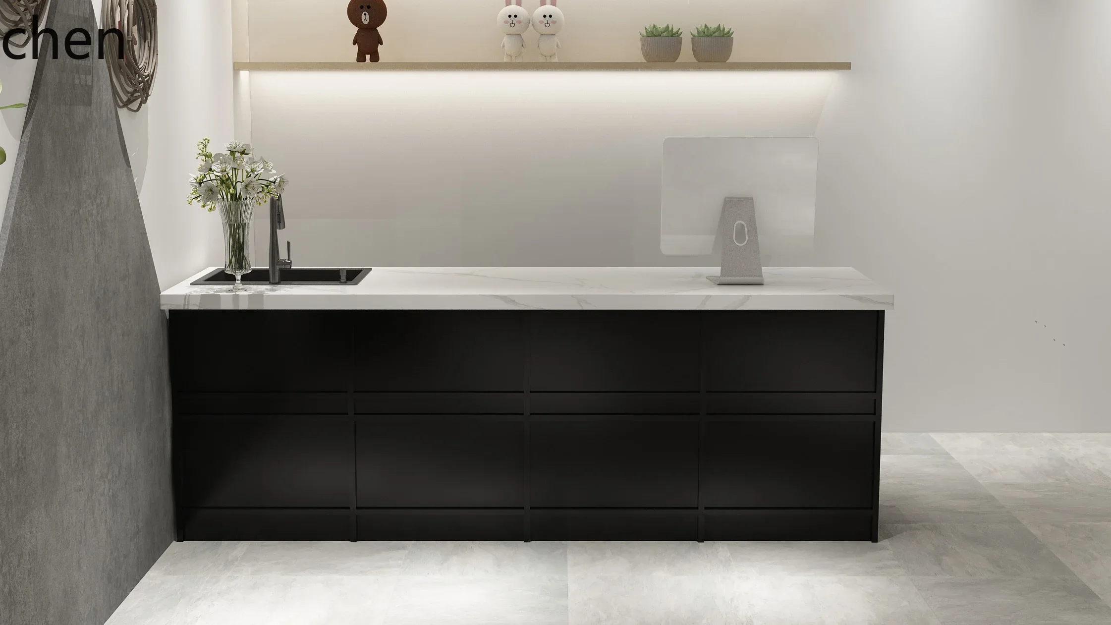 TQH7.2フラワーショップ花屋仕事専用レジカウンターフロン - Wood Woodworking のレビューと価格