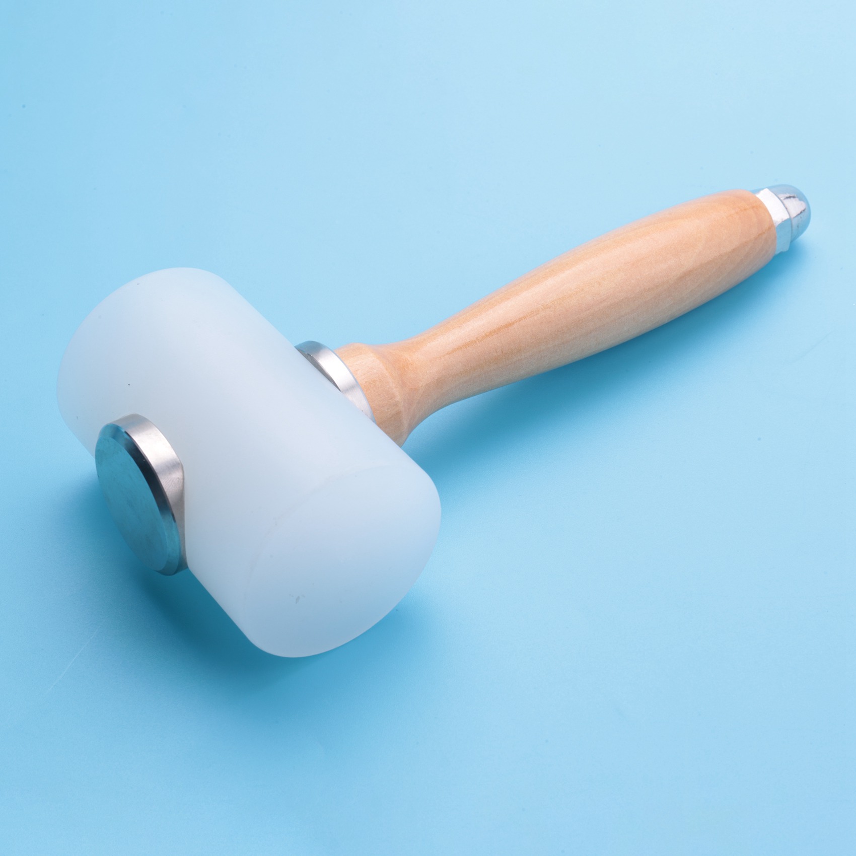在庫数量 2個 レザーカービングハンマー、レザーマレット、木 - Wooden Mallet Carving のレビューと価格