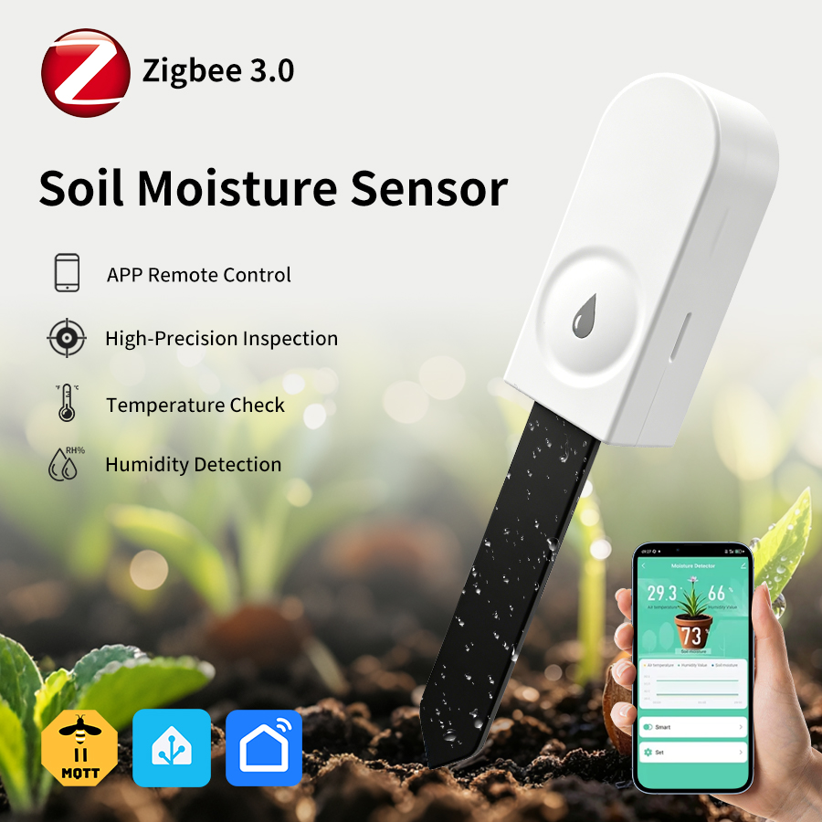 Tuya Zigbee3.0 土壌水分センサー温度湿度検出ス - Woodworking App のレビューと価格