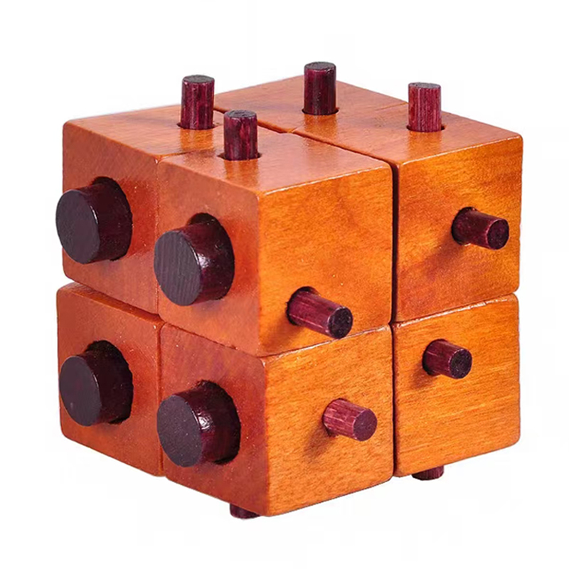 木製ブレインティーザーパズル、連鎖解法ゲーム、子供と大人のた - Woodworking Game のレビューと価格