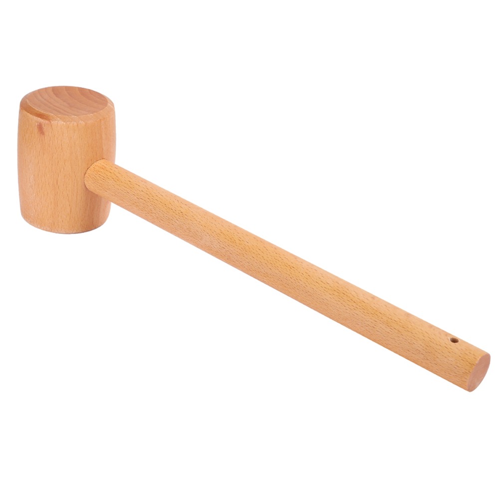 無垢材木製マレット、ダメージフリー打撃、手作りのブナ材ハンマ - Wooden Mallet Carving のレビューと価格
