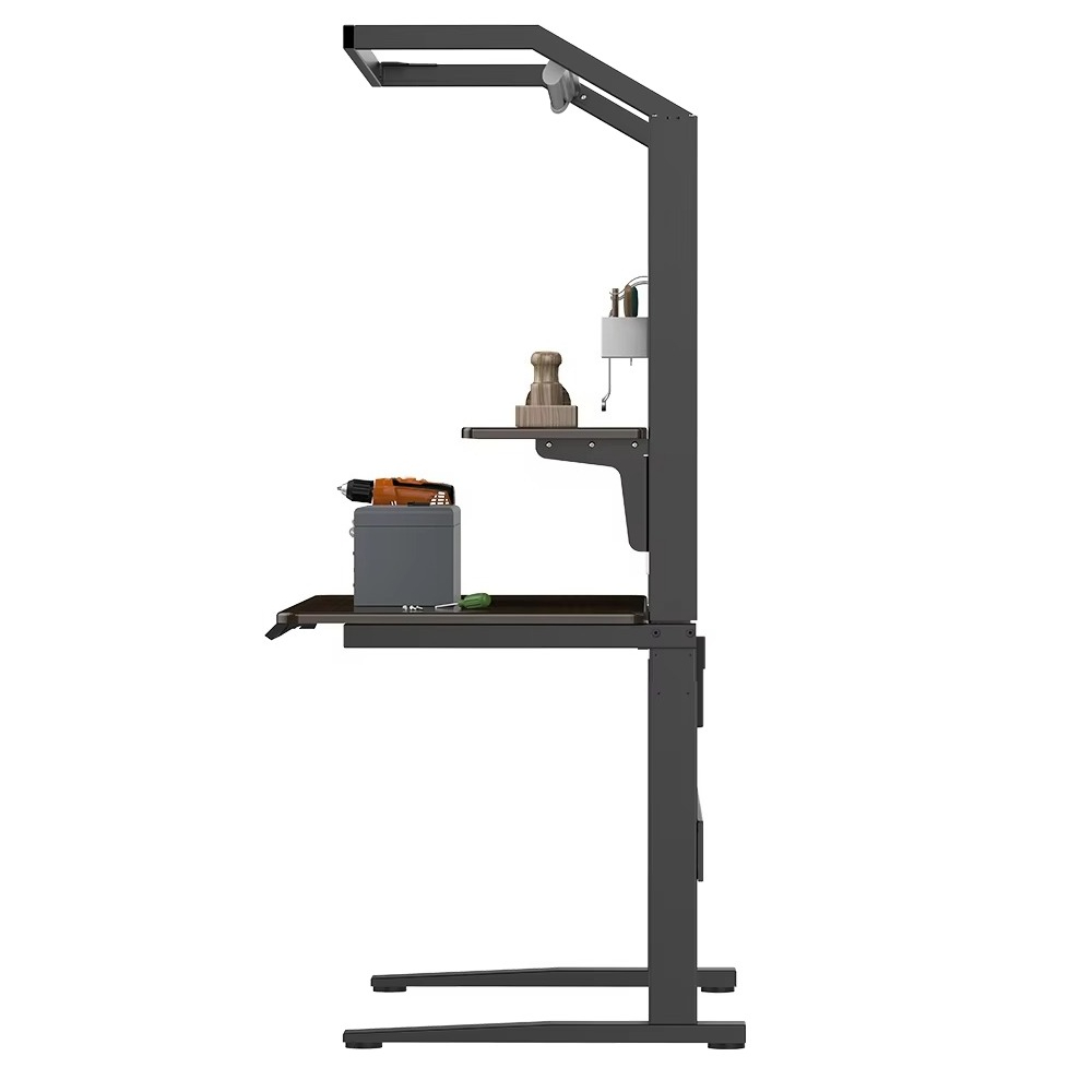 高さ調節可能なフロアスタンディングワークテーブル、ヘビーデュ - Woodworking Workbench のレビューと価格