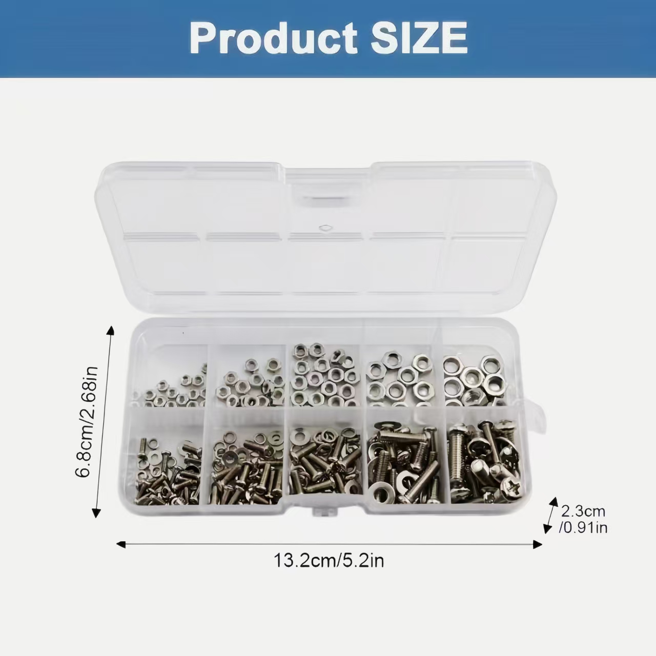 六角ナットとボルトセット - 320個/120個入り、耐久性 - Woodworking Shops のレビューと価格