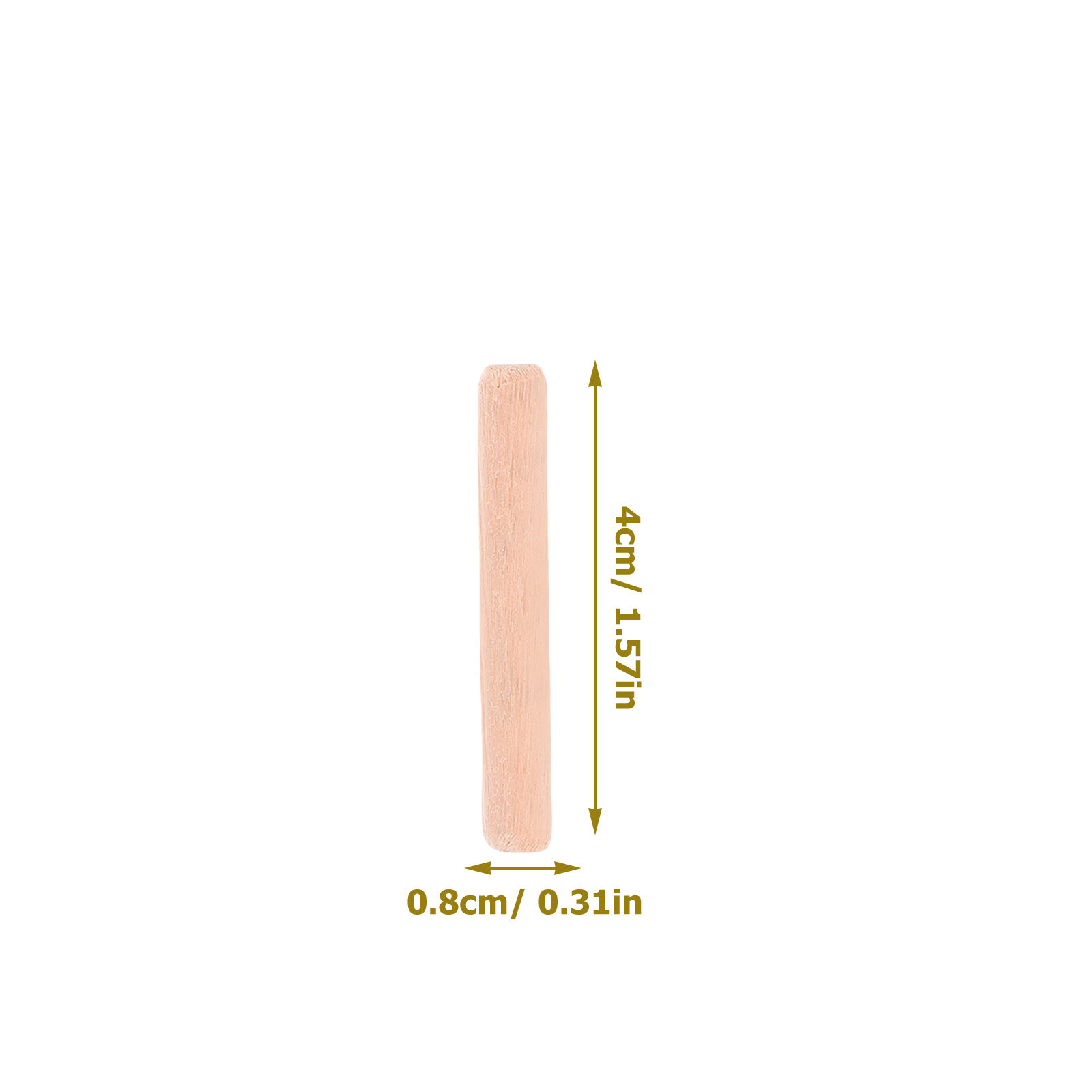 1袋入り、木製の溝付きダボピン、サイズ6x40mm。家具の組 - Woodworking Easy Projects のレビューと価格