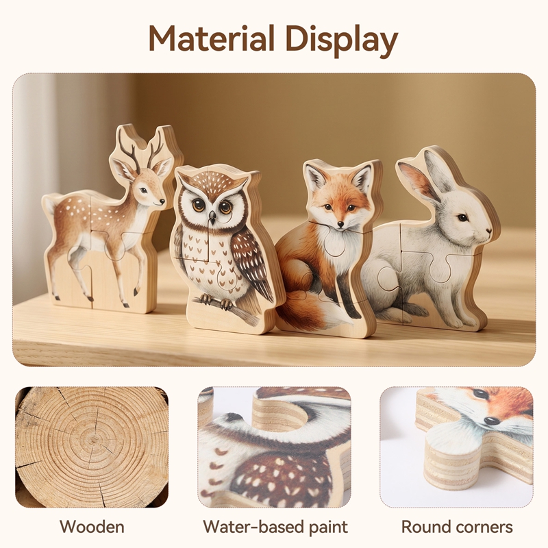モンテッソーリ教育玩具 木製ハンドグラブボードパズル アルフ - Woodworking Game のレビューと価格