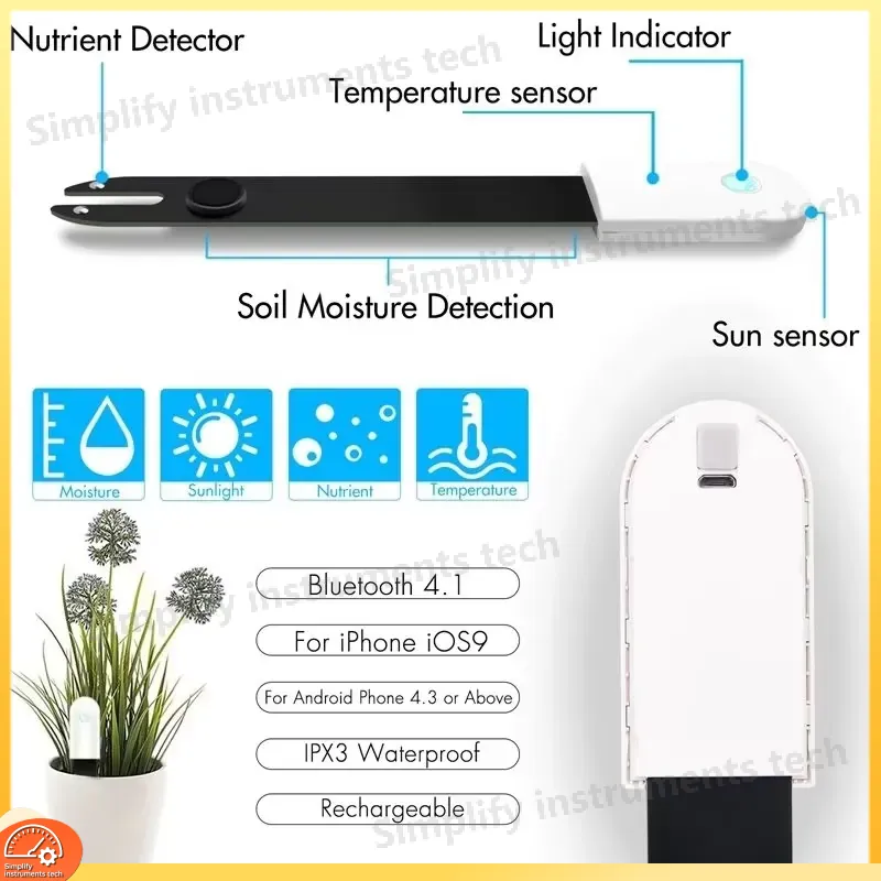 スマート土壌水分センサー温度モニター自動灌漑システム植物散水 - Woodworking App のレビューと価格