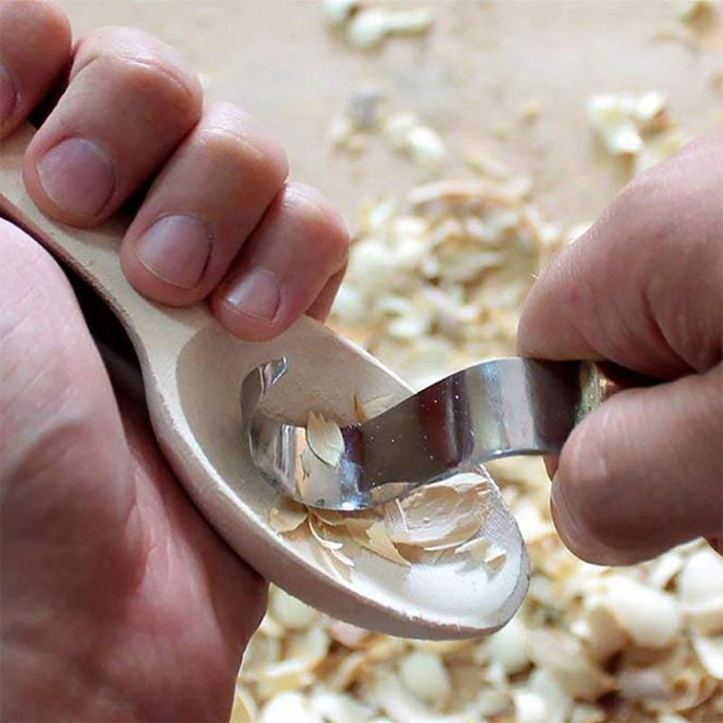 木彫りナイフ チゼルフックナイフ 彫刻ツール 人間工学に基づ - Woodworking For Beginners のレビューと価格