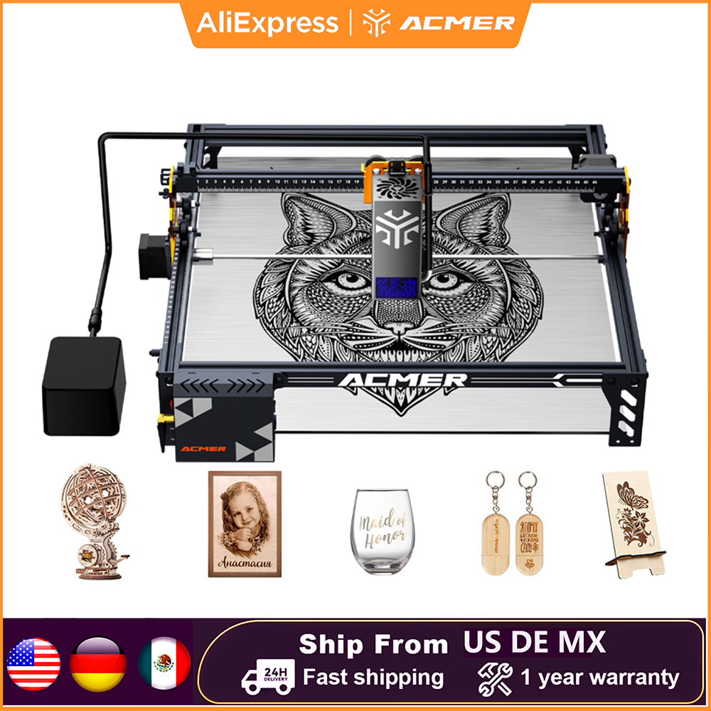 ACMER P1 S PRO 20W 10W 6Wレーザー彫 - Woodworking App のレビューと価格