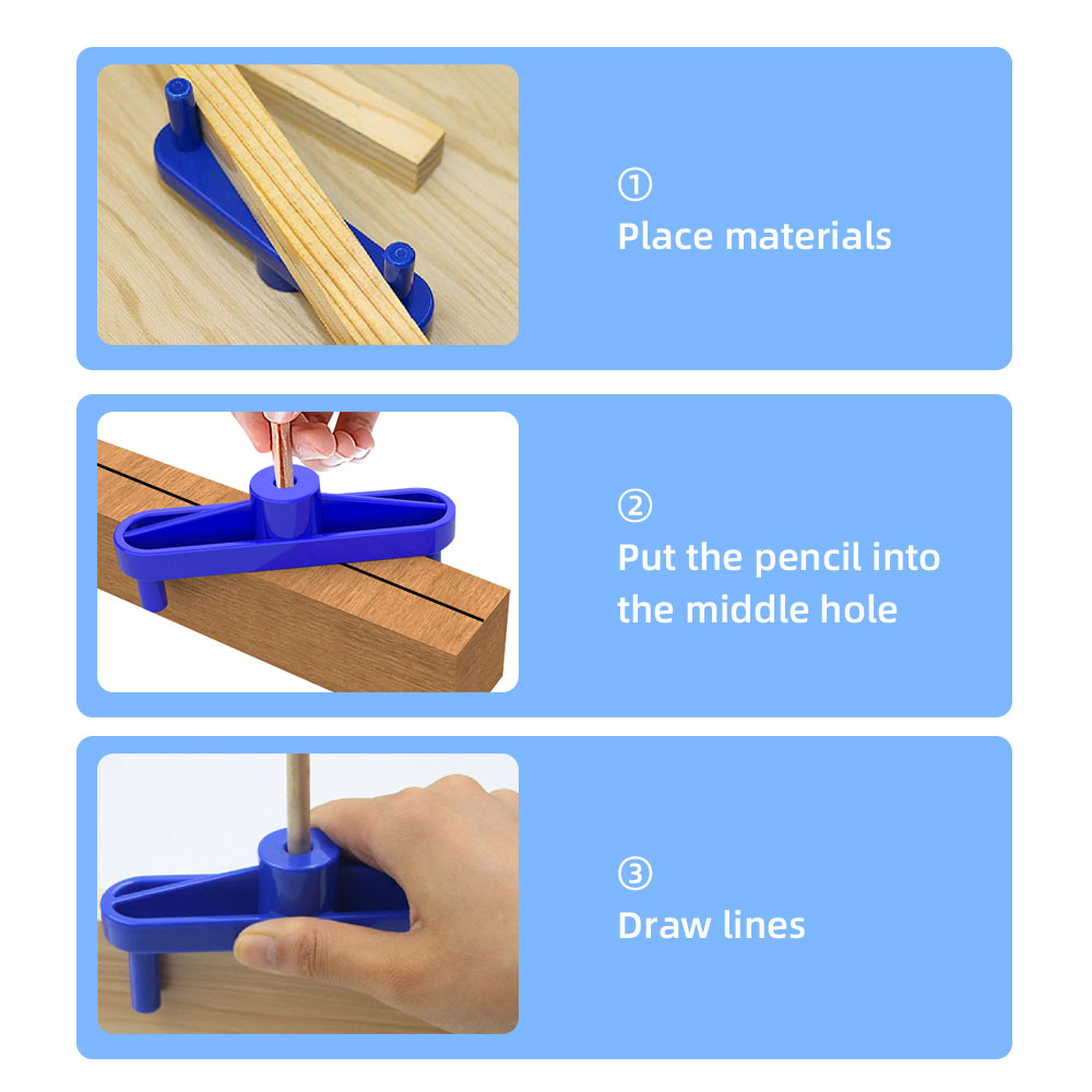 木工用センターファインダーセンター転写およびオフセット測定お - Woodworking Classes のレビューと価格