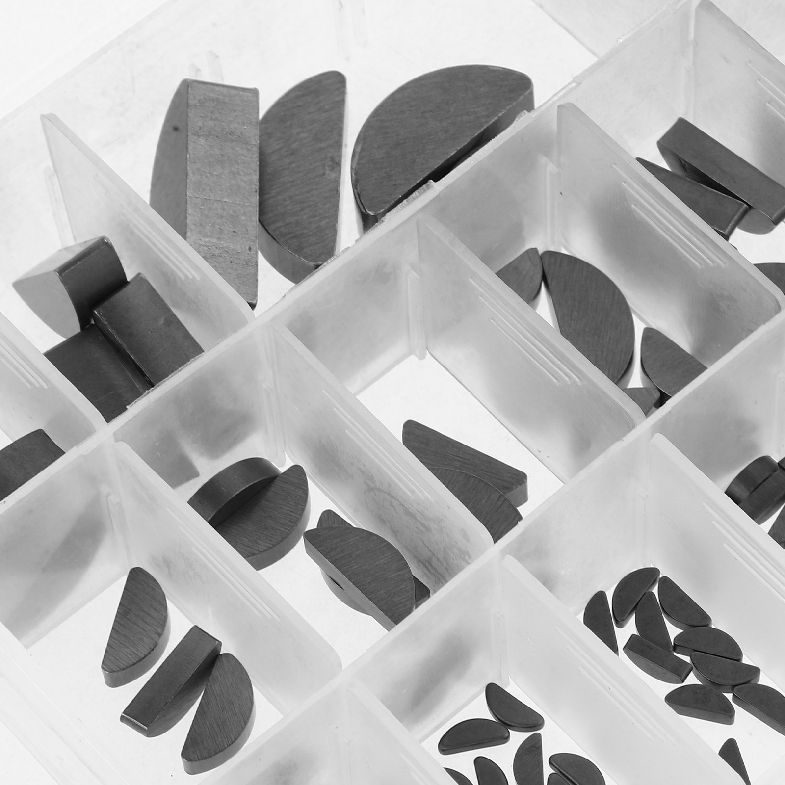 ウッドラフキーアソートメントキット 炭素鋼製ハーフムーンキー - Woodworking Shops のレビューと価格