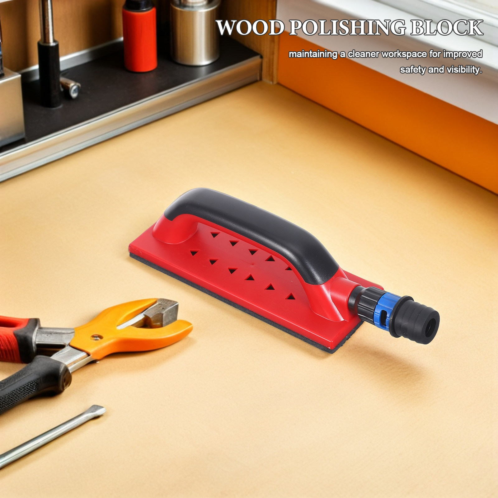 サンディングファイルブロック、スクエアデザイン、強力な集塵機 - Woodworking File のレビューと価格
