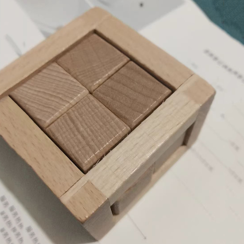 教育用解体玩具 インターロッキングパズルキューブ 木製頭脳ゲ - Woodworking Game のレビューと価格