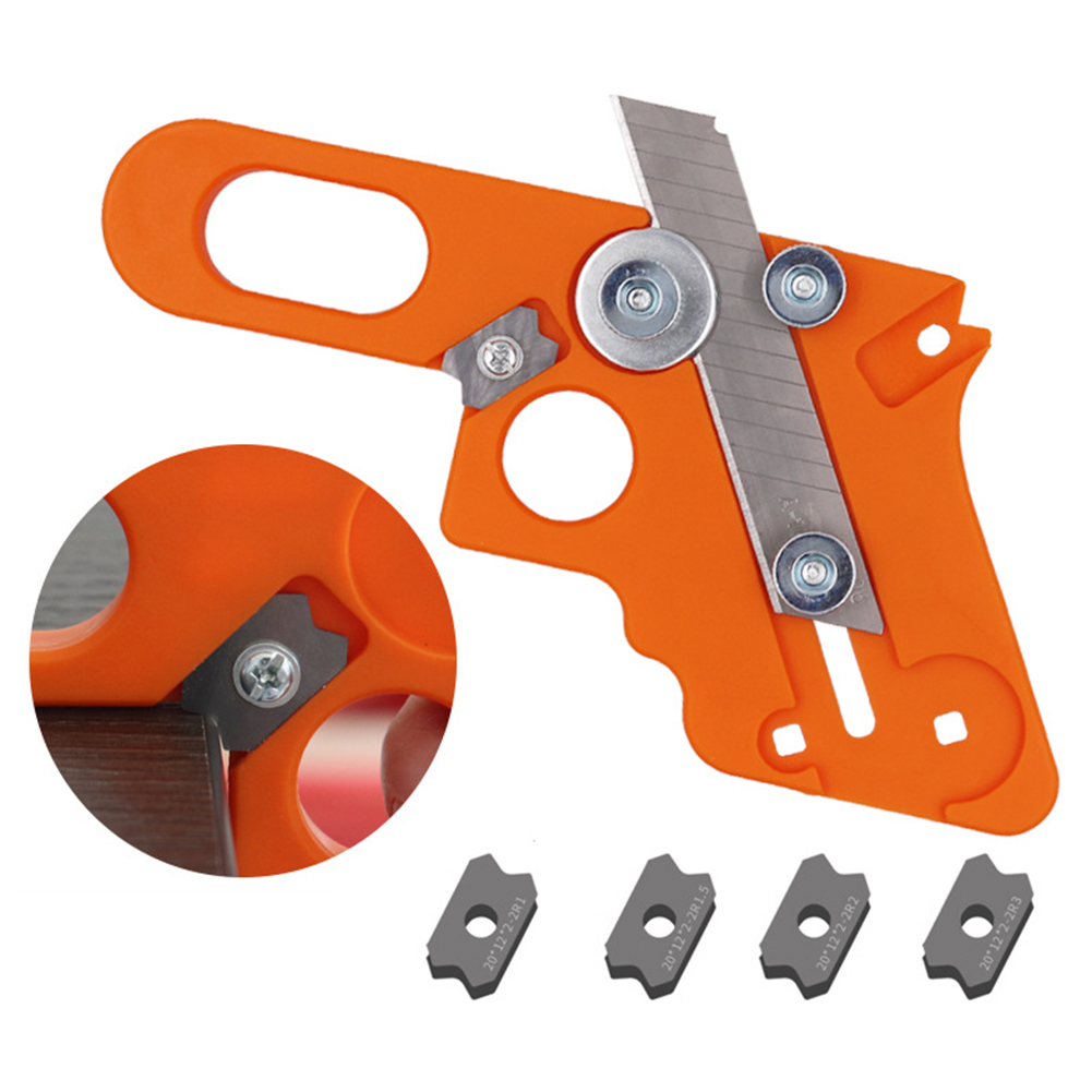 手動エッジバンディングトリマーベニヤエッジカッターツール木工 - Woodworking Edge Corner Planer のレビューと価格