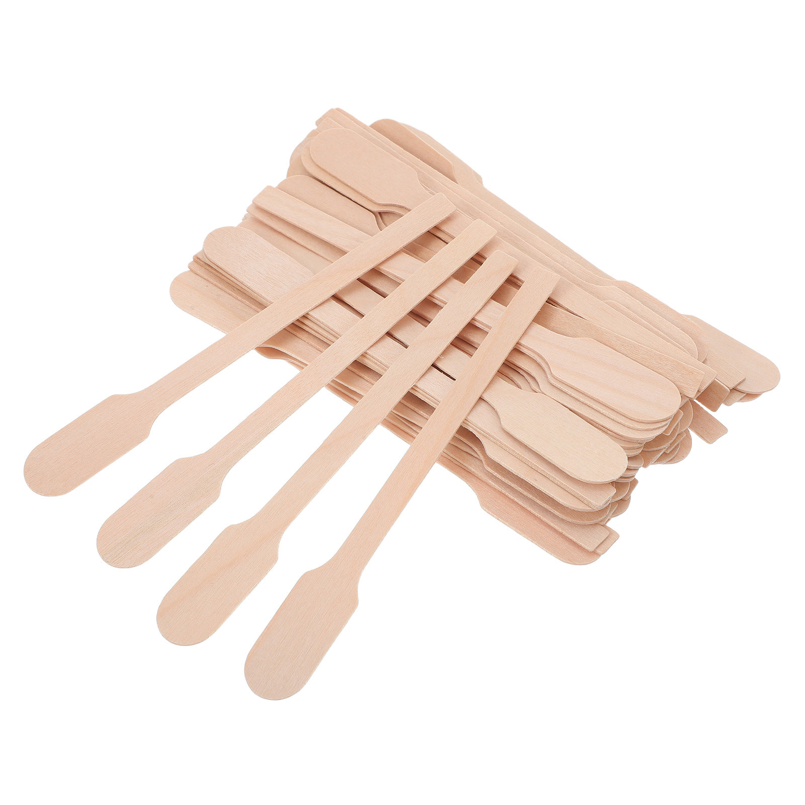 200本入り木製ペイント攪拌棒 5インチ フラット型 人間工 - Woodworking Art のレビューと価格