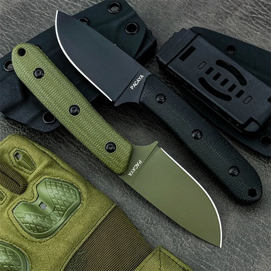 ユーティリティ軽量パカヤストレートナイフ EDC 多目的アウ - Woodworking Gifts For Men のレビューと価格