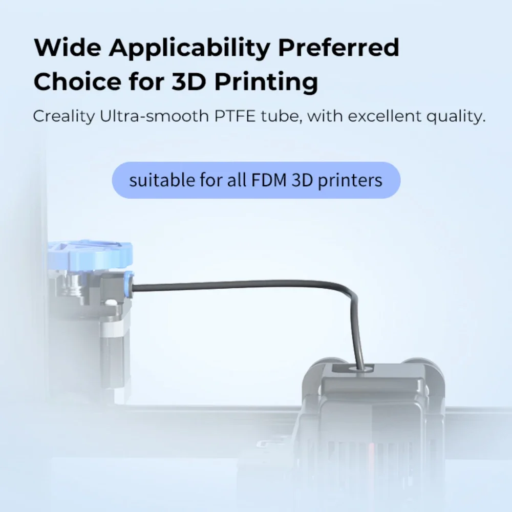 Creality 公式 1 メートル/2 メートルテフロンチ - Creality Printer K1 のレビューと価格