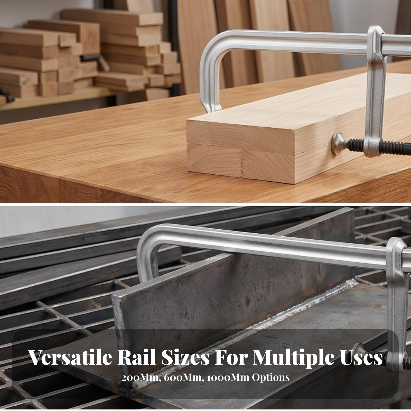 プロ用木工クランプ ヘビーデューティーFクランプ 120mm - Woodworking Workbench のレビューと価格
