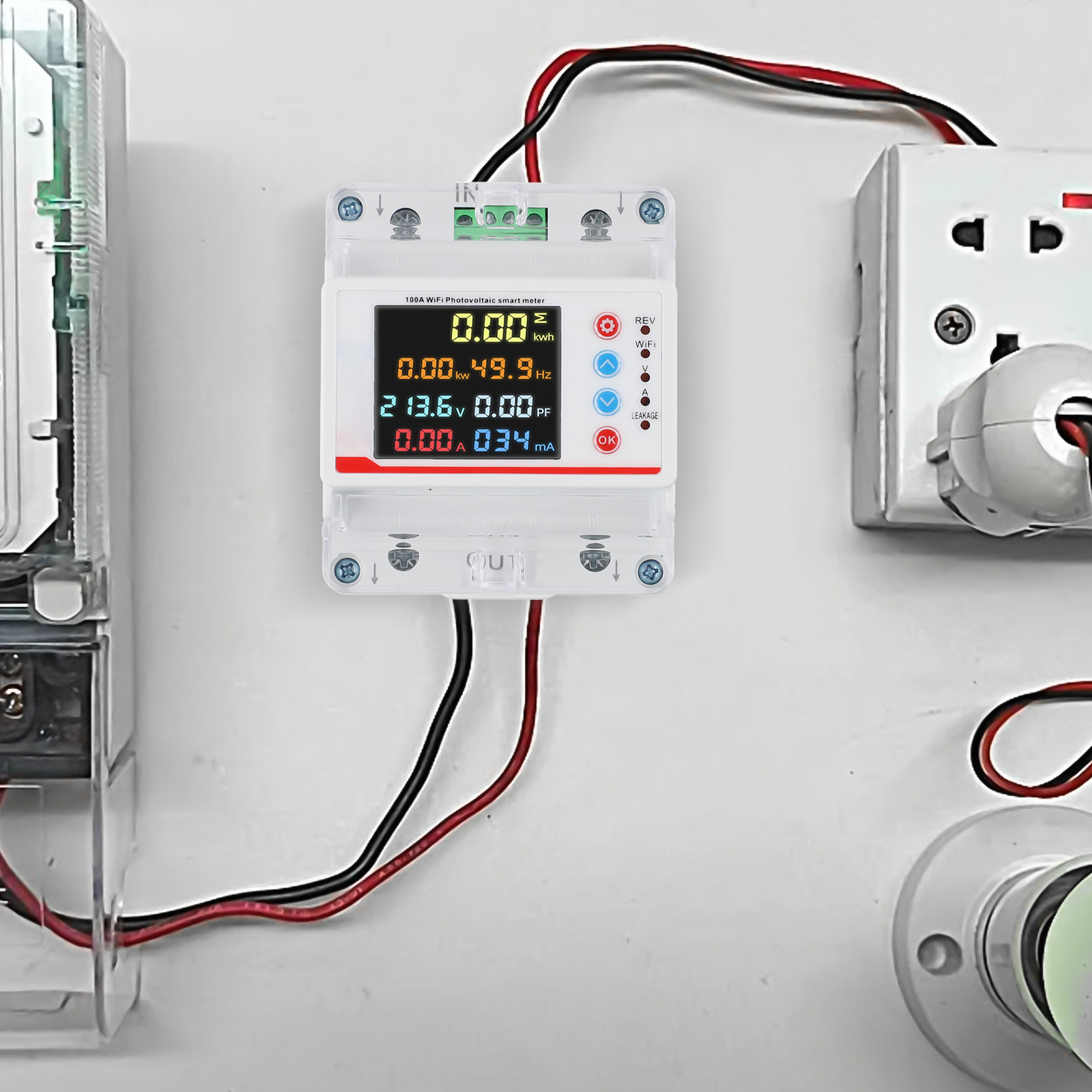 220V スマートメーター電気メーター 10 保護機構 AB - Woodworking App のレビューと価格