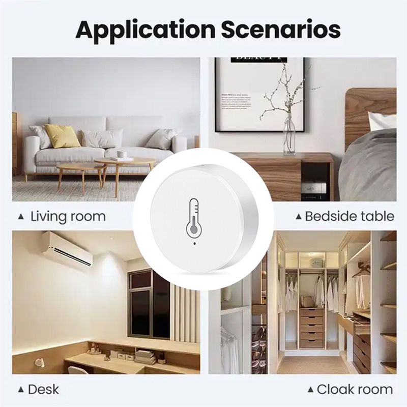AEE6-Zigbee 温度と湿度センサー ミニ温度湿度セン - Woodworking App のレビューと価格