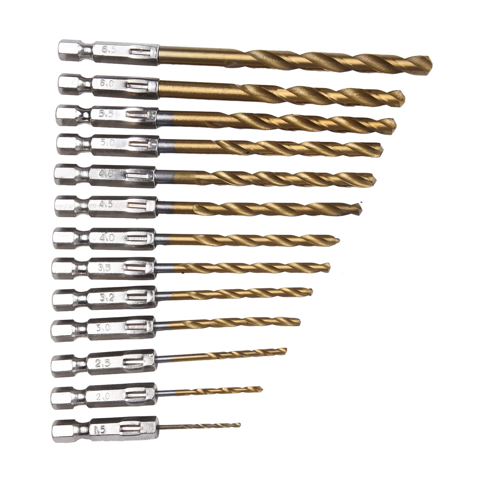 必須の13ピースHSSコーティングドリルビットキット、使いや - Woodworking Easy Projects のレビューと価格